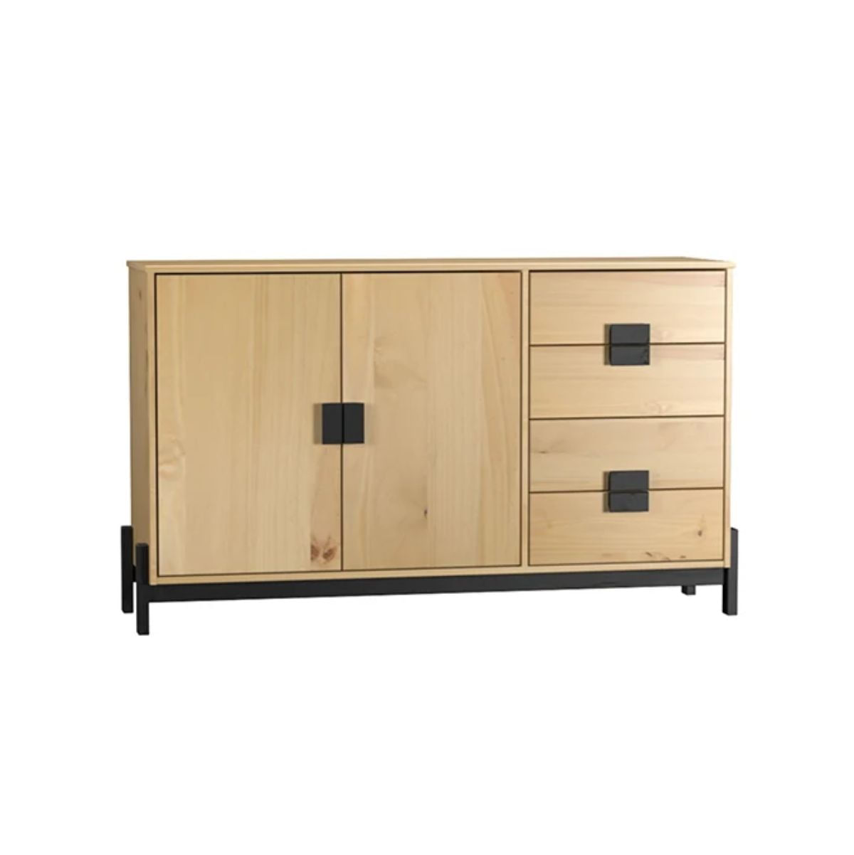 Aparador-Solea-2-puertas---4-cajones-natural-81x138x40-cm-fondo-blanco