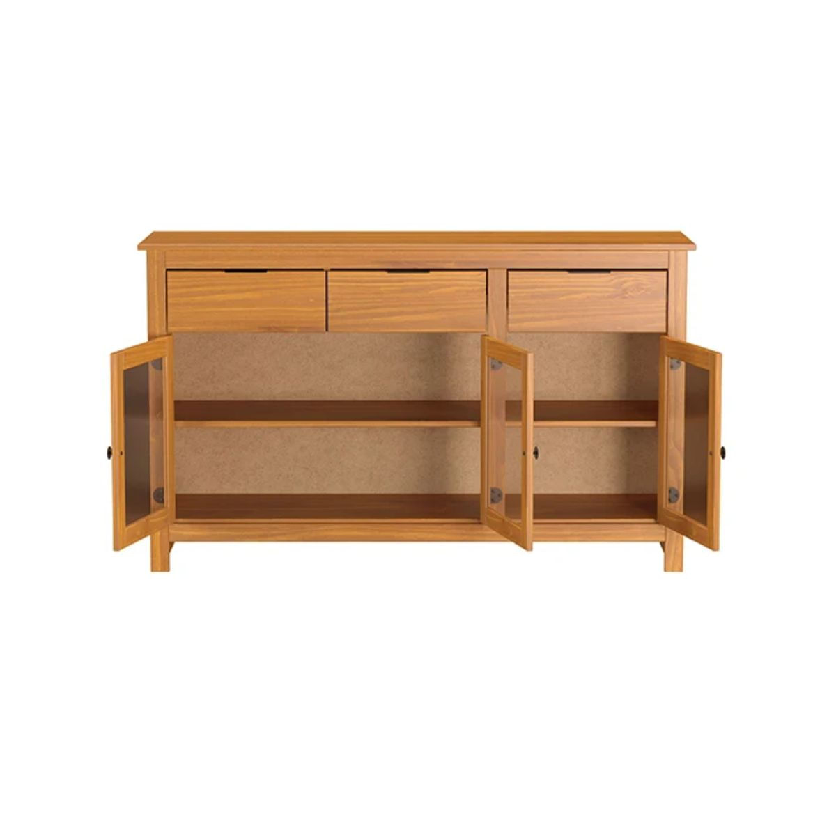 Aparador-Guinda-3-puertas---3-cajones-marron-80x133x40-cm-interior