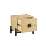 Mesita-de-noche-Macarena-2-cajones-natural-negro-48x54x40-cm-