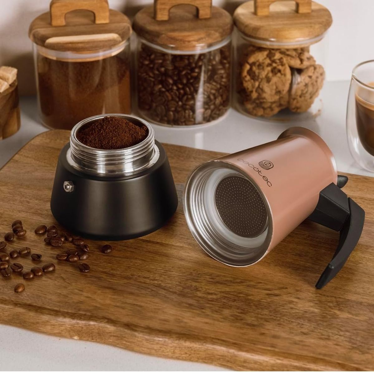 Cafetera-italiana-Cecotec-Piccolina-4-tazas-dorado-acero-inoxidable-