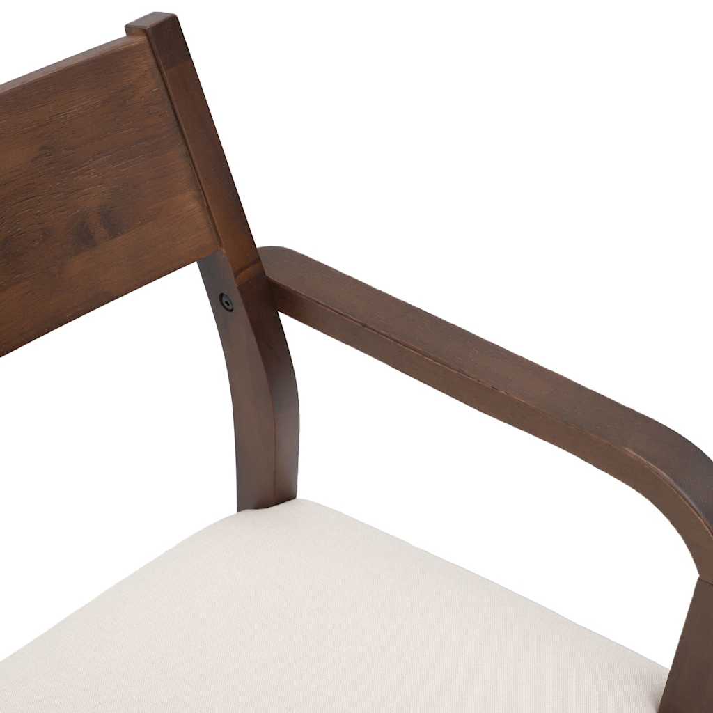 Pack-de-2-sillas-de-comedor-Arthur-reposabrazos---asiento-acolchado--marron