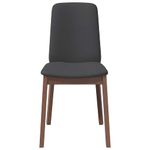 Pack-de-2-sillas-de-comedor-Syra-respaldo-ergonomico-negro-marron