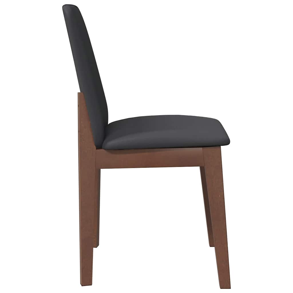 Pack-de-2-sillas-de-comedor-Syra-respaldo-ergonomico-negro-marron