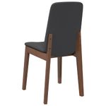 Pack-de-2-sillas-de-comedor-Syra-respaldo-ergonomico-negro-marron