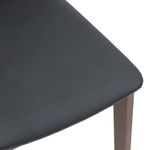 Pack-de-2-sillas-de-comedor-Syra-respaldo-ergonomico-negro-marron