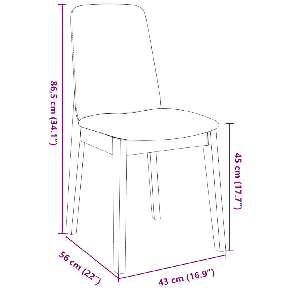Pack-de-2-sillas-de-comedor-Syra-respaldo-ergonomico-negro-marron
