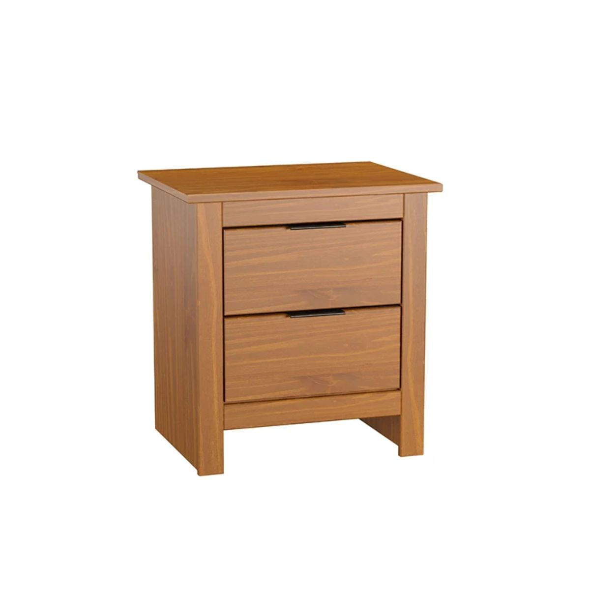 Mesita-de-noche-Penelope-2-cajones-marron-49x46x35-cm-