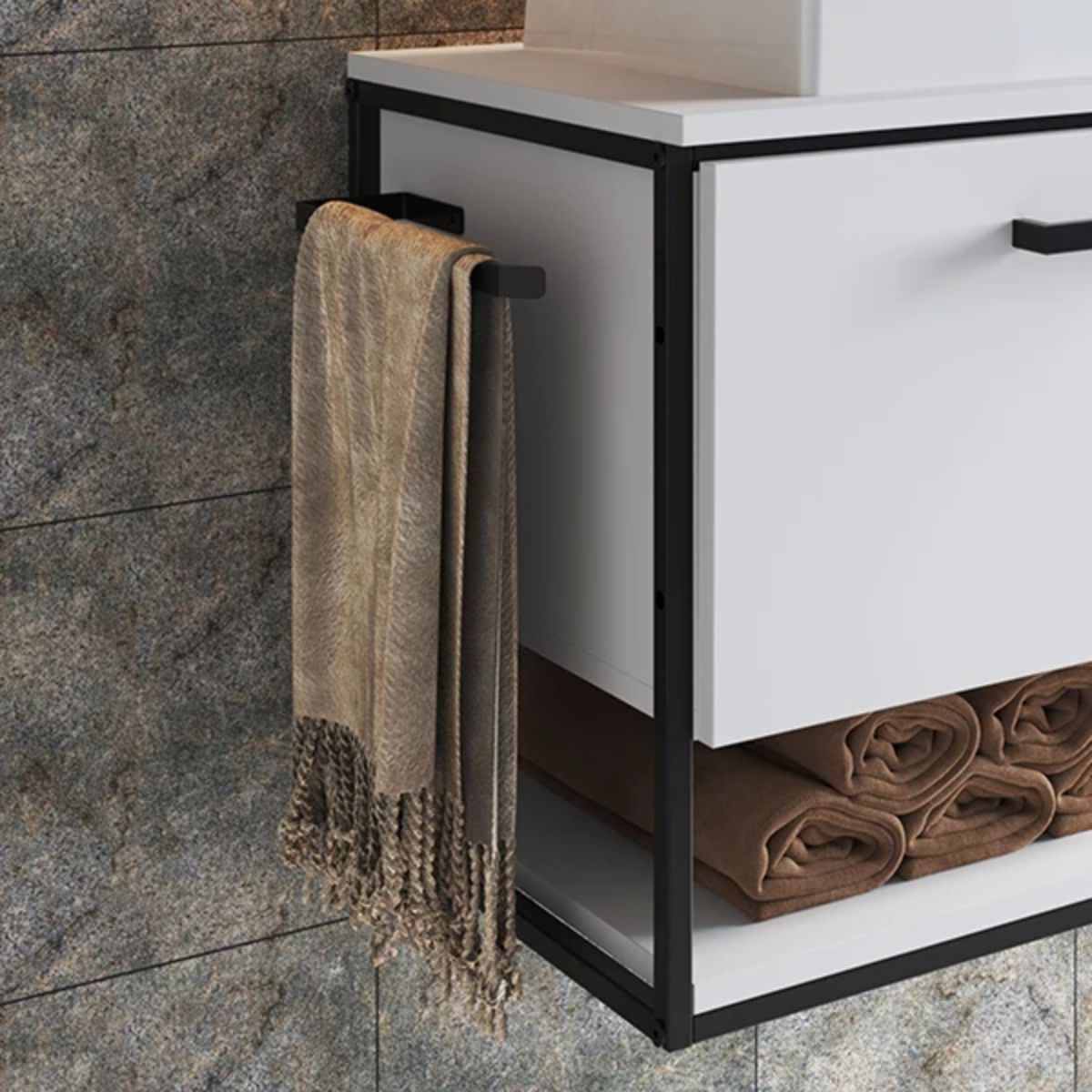 Mueble-de-baño-Elena-lavabo---cajon---2-estantes---toallero-blanco-55x80x42-cm-