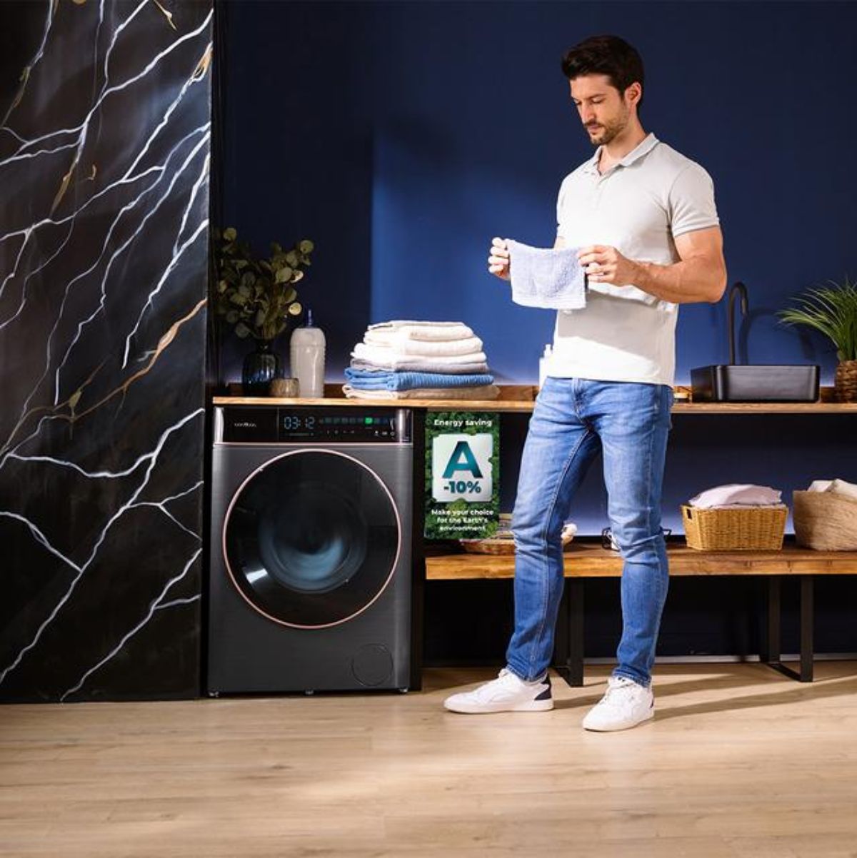 Lavadora-carga-frontal-Cecotec-Bolero-DressCode-8900-Inverter-8kg-1400-rpm-11-programas-A-acero-60-cm-ambientada