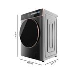 Lavadora-carga-frontal-Cecotec-Bolero-DressCode-8900-Inverter-8kg-1400-rpm-11-programas-A-acero-60-cm-medidas