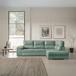 Sofa-cama-chaiselongue-Fiorella-Velare-3-plazas-derecha-turquesa-105x285x200-cm-ambientada