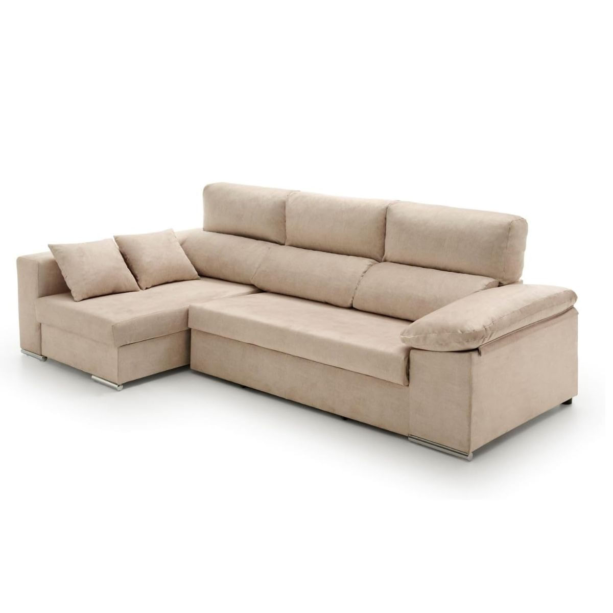 Sofa-cama-chaiselongue-Giulia-Velare-3-plazas-arcon-izquierda-beige-105x264x145-cm