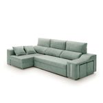 Sofa-cama-chaiselongue-Giuliana-Velare-3-plazas---2-pufs-izquierda-turquesa-105x264x145-cm