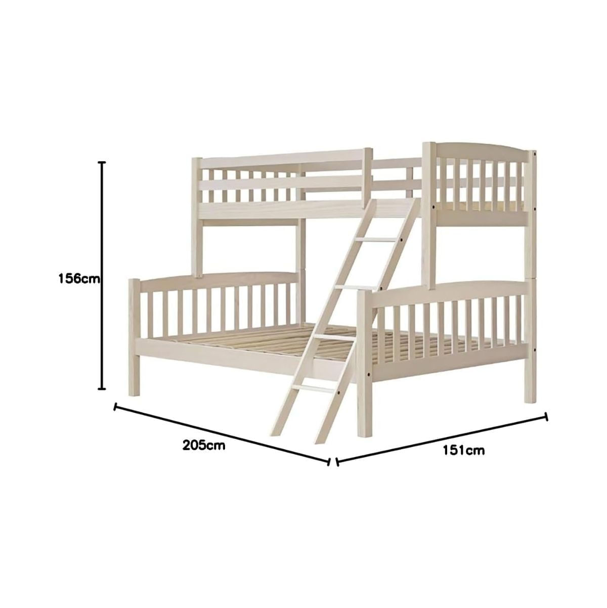 Litera-Twink-somieres-incluidos-madera-de-pino-natural-156x205x151-cm-medidas
