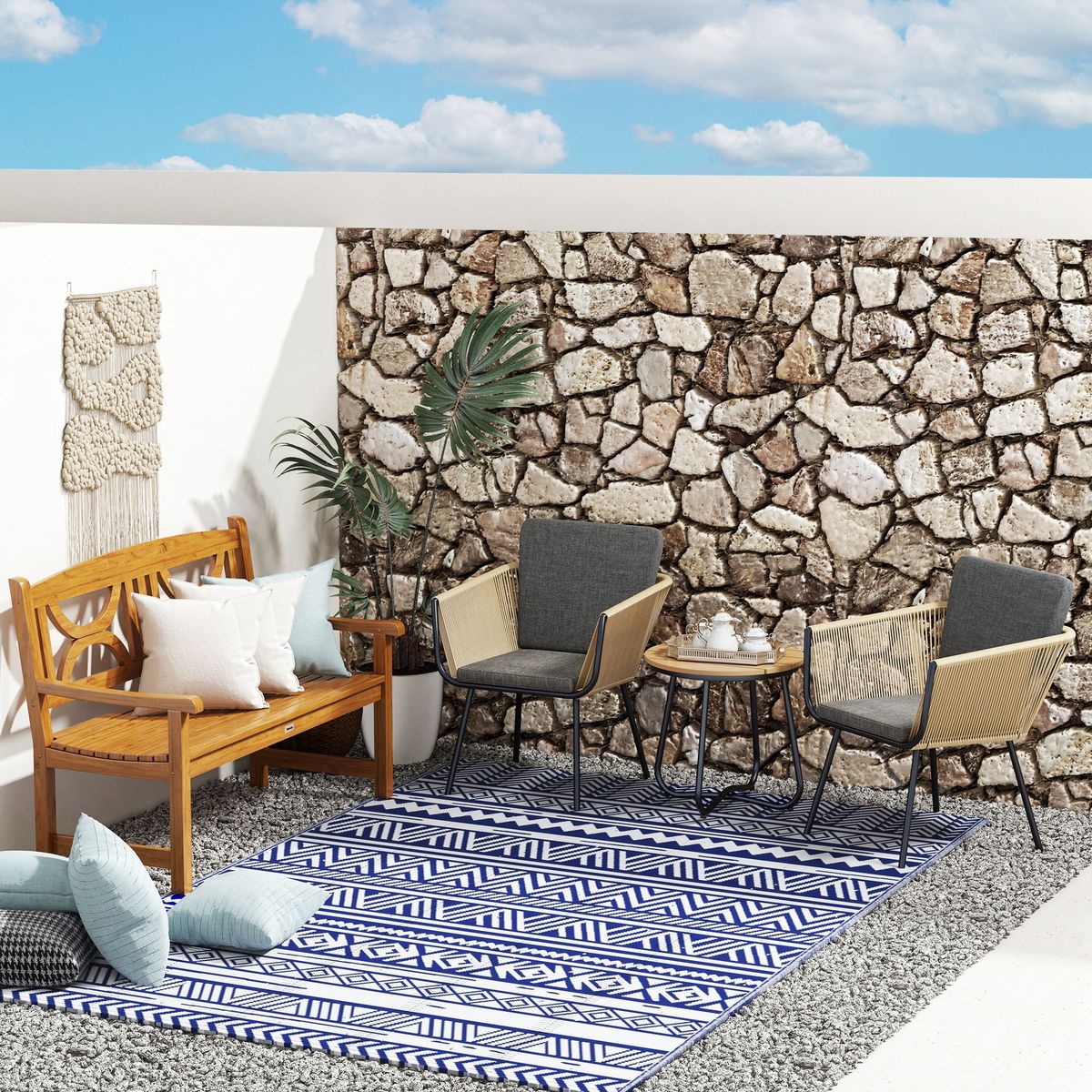 Conjunto-de-jardin-Tauro-Outsunny-2-sillas---mesa-gris-natural-ambientada