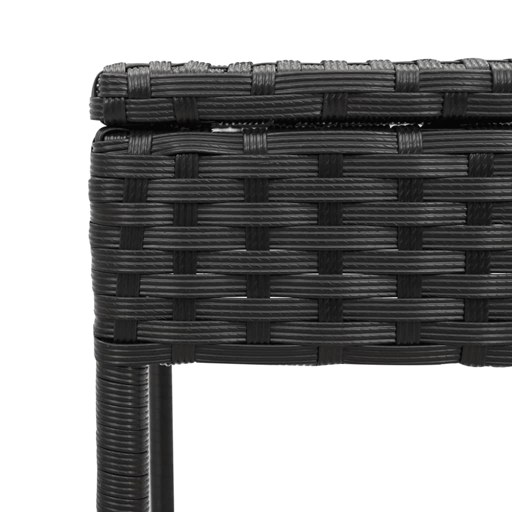 Conjunto-de-jardin-Dalia-2-tumbonas---mesa-negro-detalle