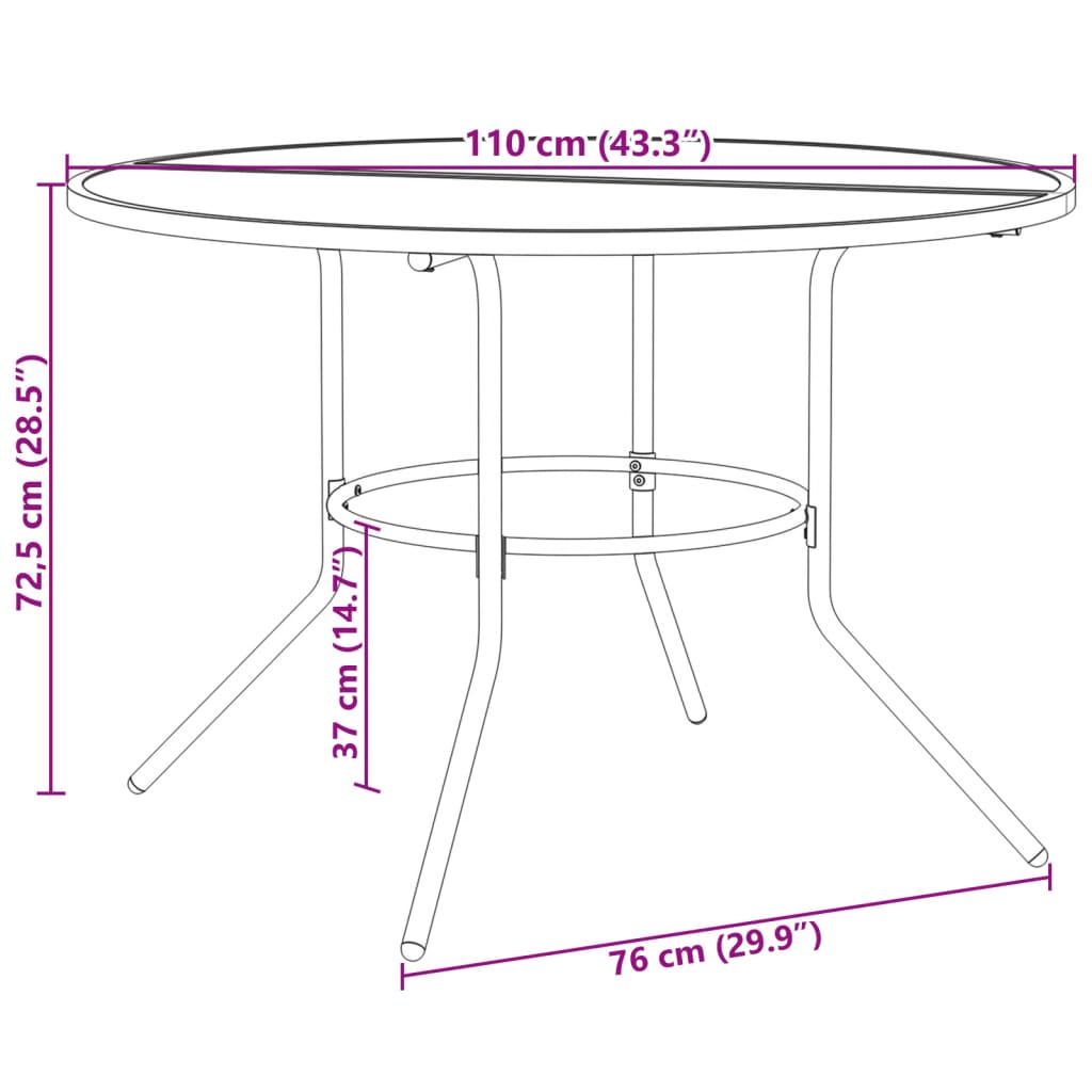 Conjunto-de-jardin-Polea-4-sillas---mesa-negro-medidas