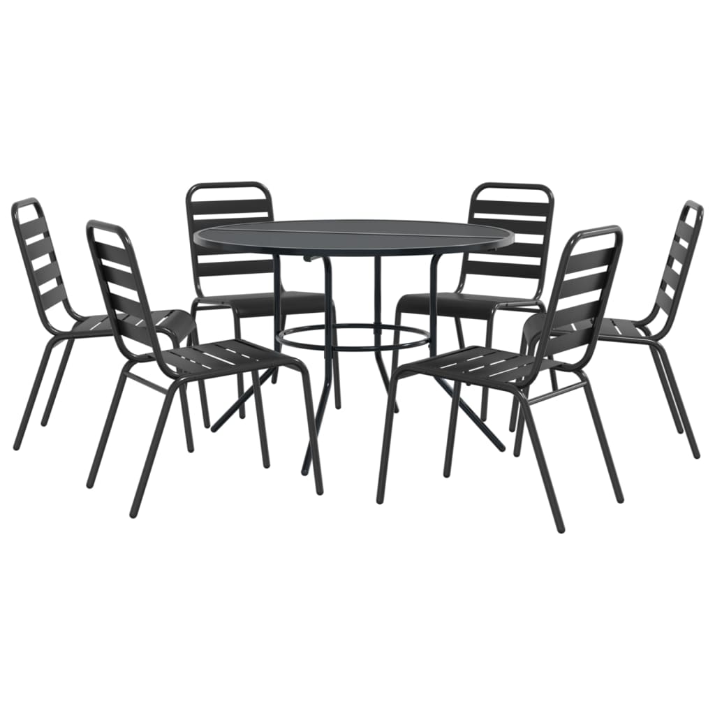 Conjunto-de-jardin-Sartie-6-sillas---mesa-negro-fondo-blanco