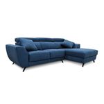 Sofa-chaiselongue-Cerdeña-3-plazas-deslizante---reclinable---almohadas-azul-oscuro-100x270x170-cm-