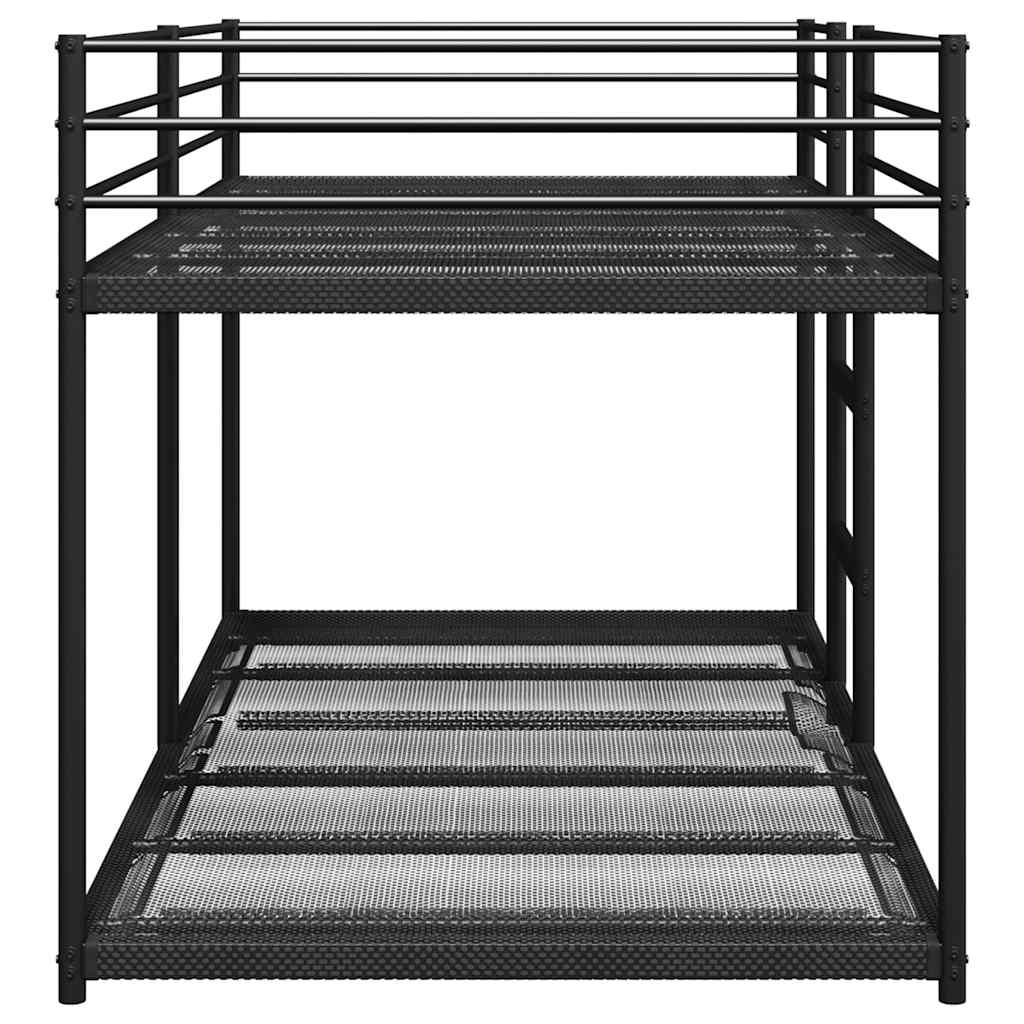 Litera-Red-estructura-de-acero-negro-colchones-75x190-cm