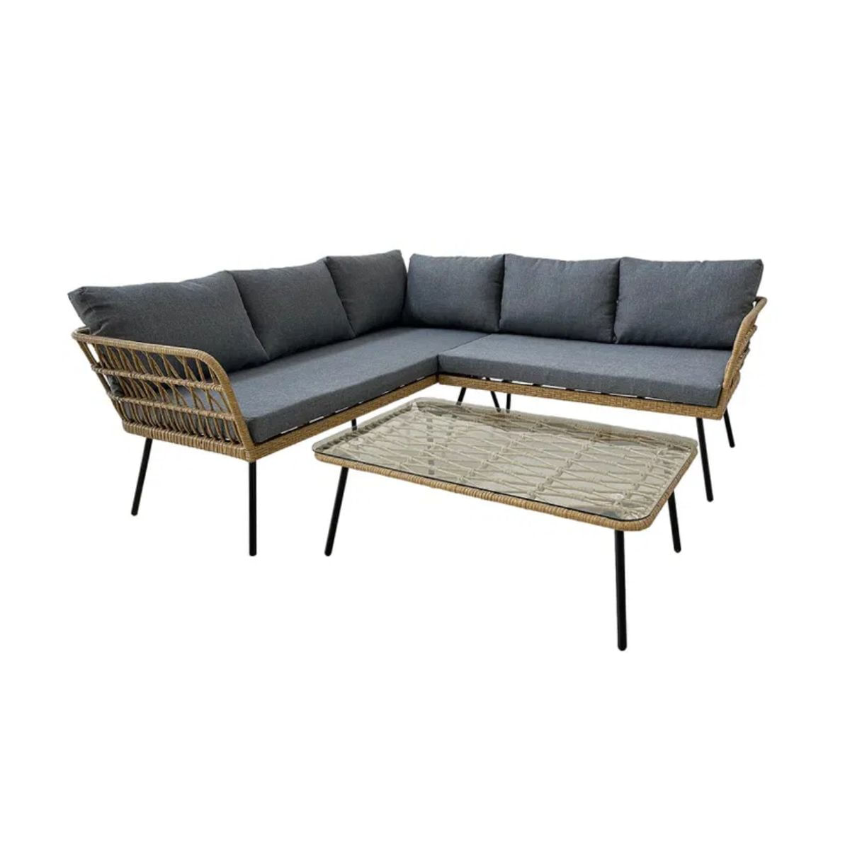 Conjunto-de-jardin-Lusa-2-sofas---mesa-gris-natural-fondo-blanco
