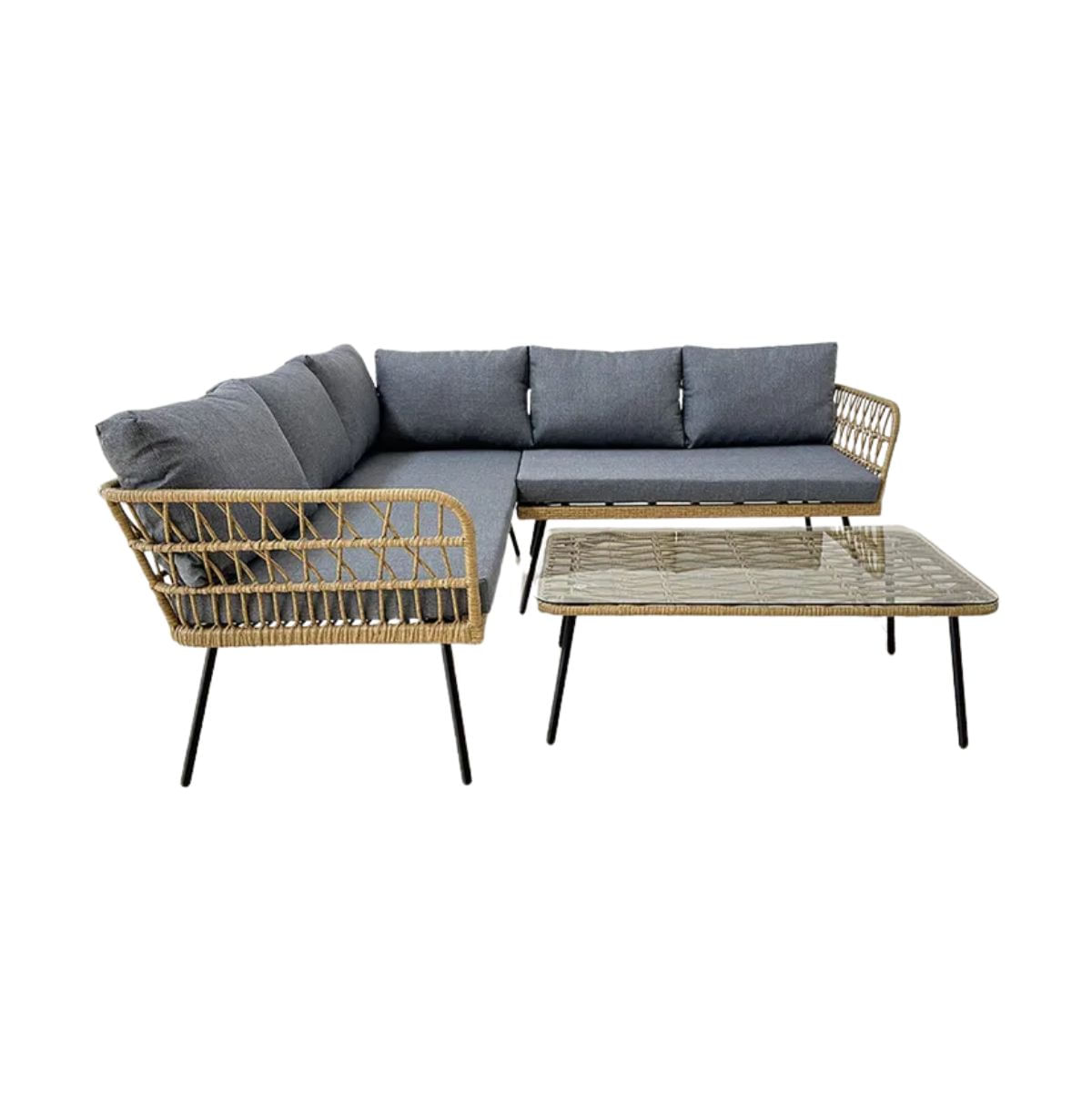 Conjunto-de-jardin-Lusa-2-sofas---mesa-gris-natural-frontal