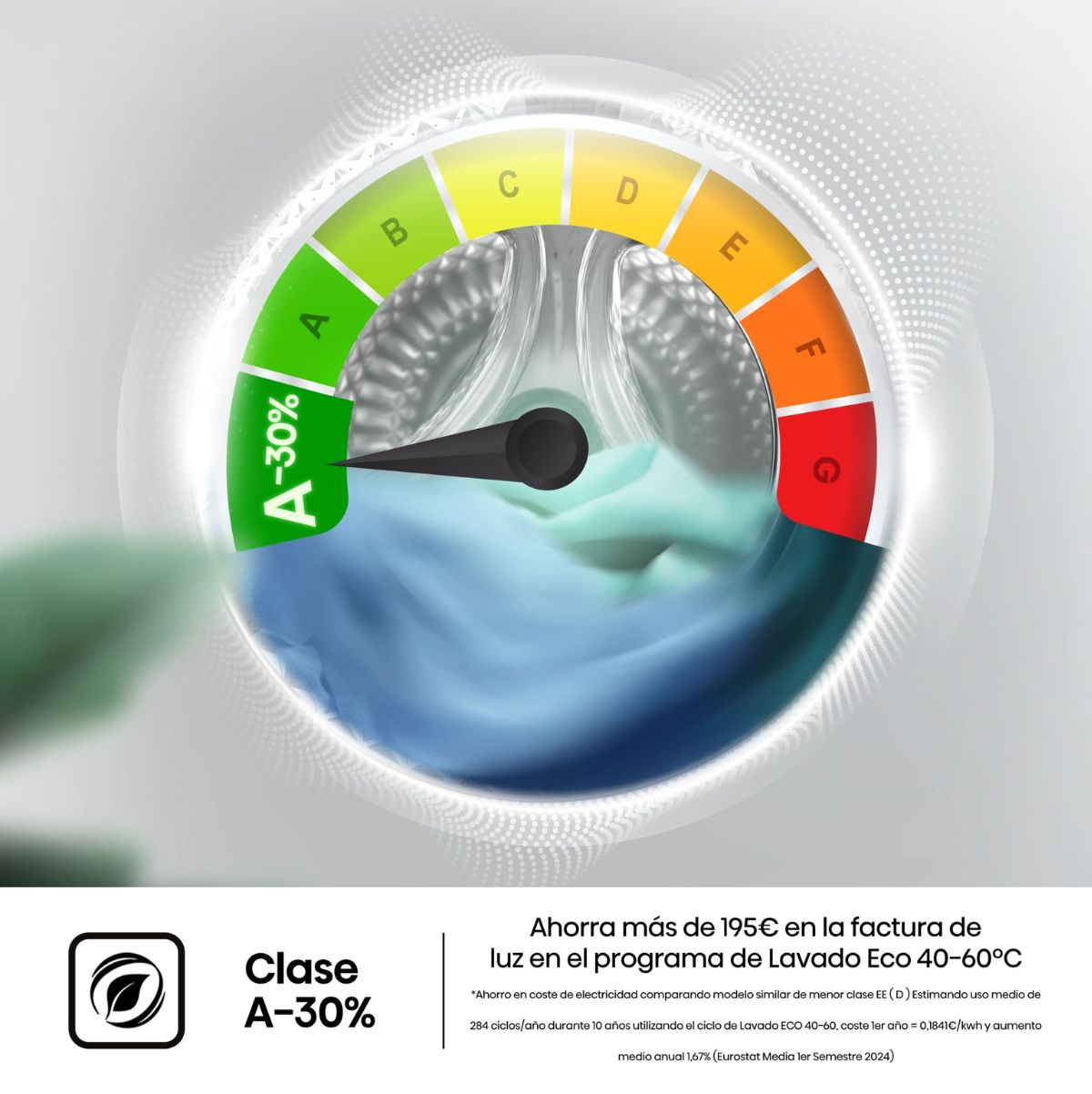 Lavadora-carga-frontal-Hisense-WF3S9043BW7-9kg-1400-rpm-16-programas-A-blanco-
