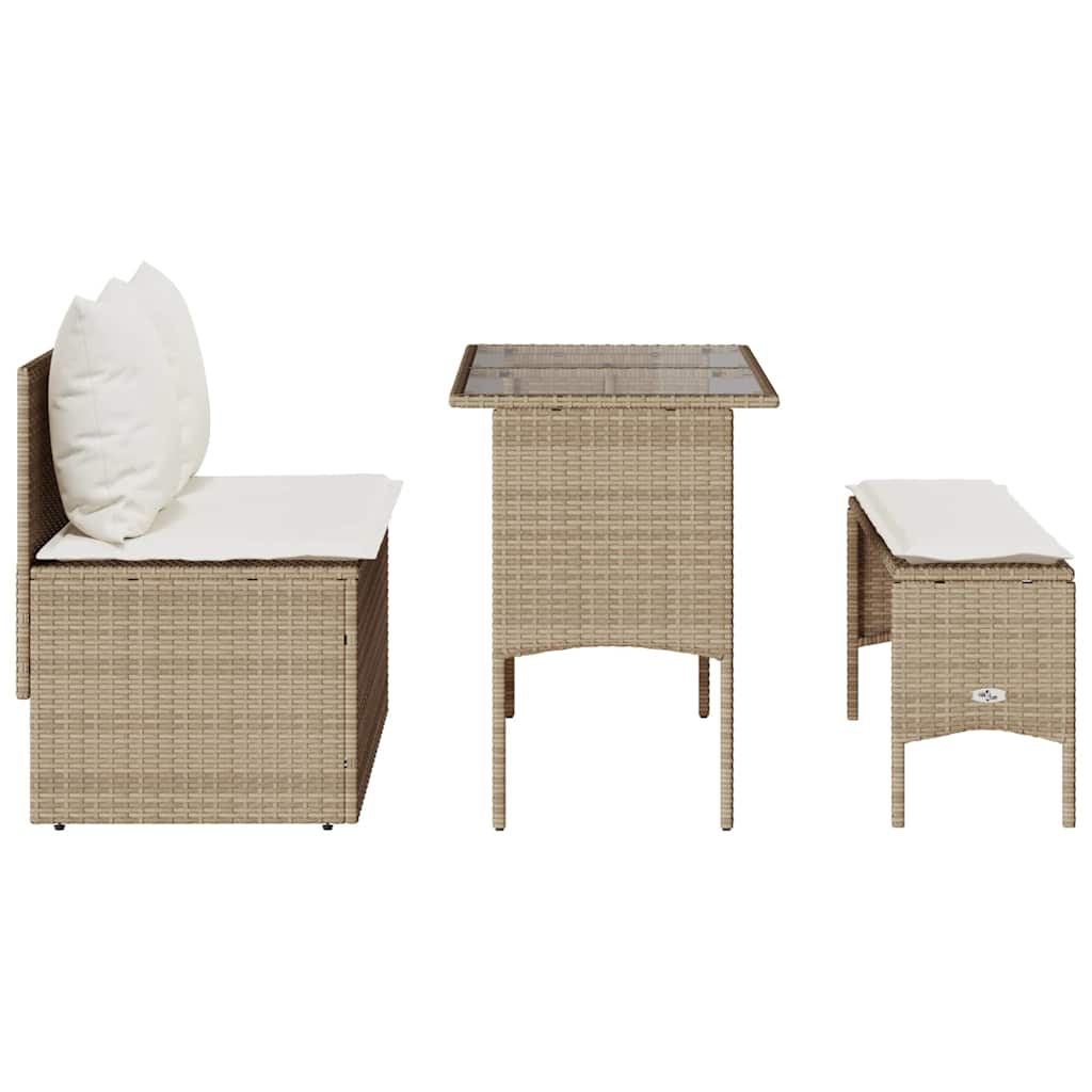 Conjunto-de-jardin-Cadier-sofa-doble---mesa---banco-beige