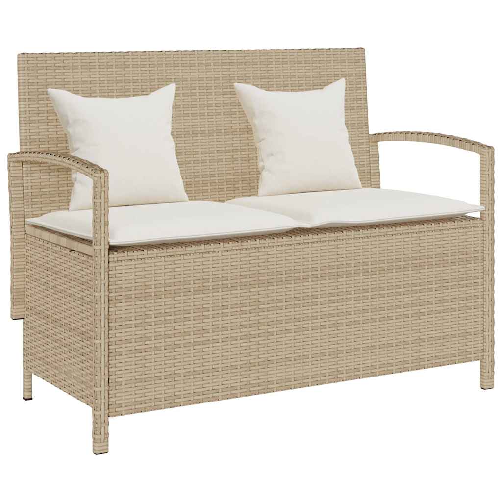 Banco-de-jardin-Calar-2-plazas-con-almacenaje-beige-87x111x56-cm