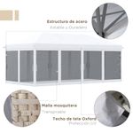 Carpa-Camboue-Outsunny-plegable-6-mosquiteras-crema-270x585x295-cm--web