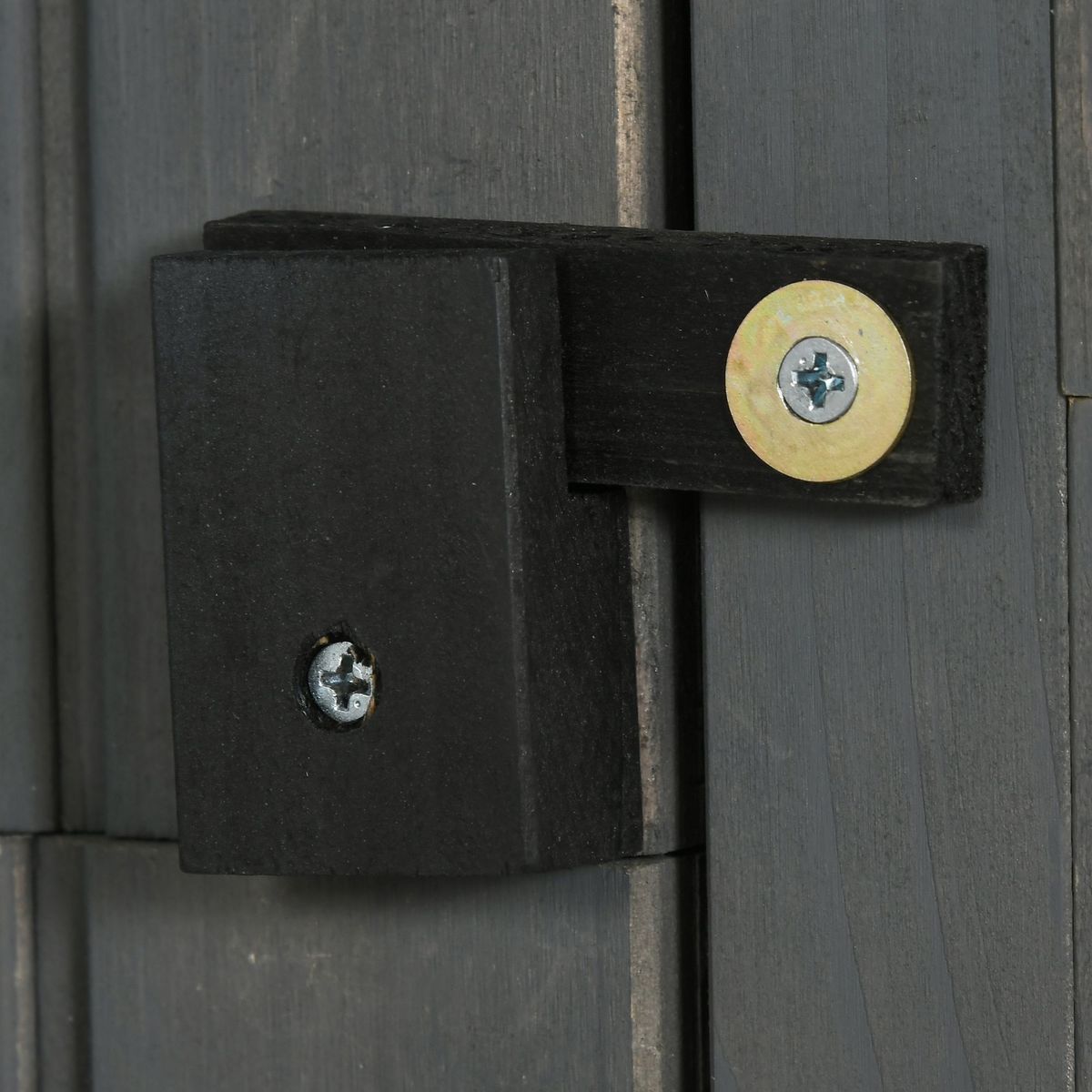Cobertizo-de-almacenaje-Outsunny-3-estantes---2-puertas-gris-153x67x45-cm-8