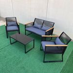 Conjunto-de-exterior-Eleganza-sofa---sillones---mesa-y-cojines-negro-roble
