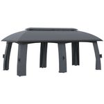 Cenador-Paul-de-Outsunny-con-doble-techo-mosquiteras-y-estructura-de-metal-resistente.-Amplio-elegante-y-estable-ideal-para-fiestas-y-reuniones-al-aire-libre.