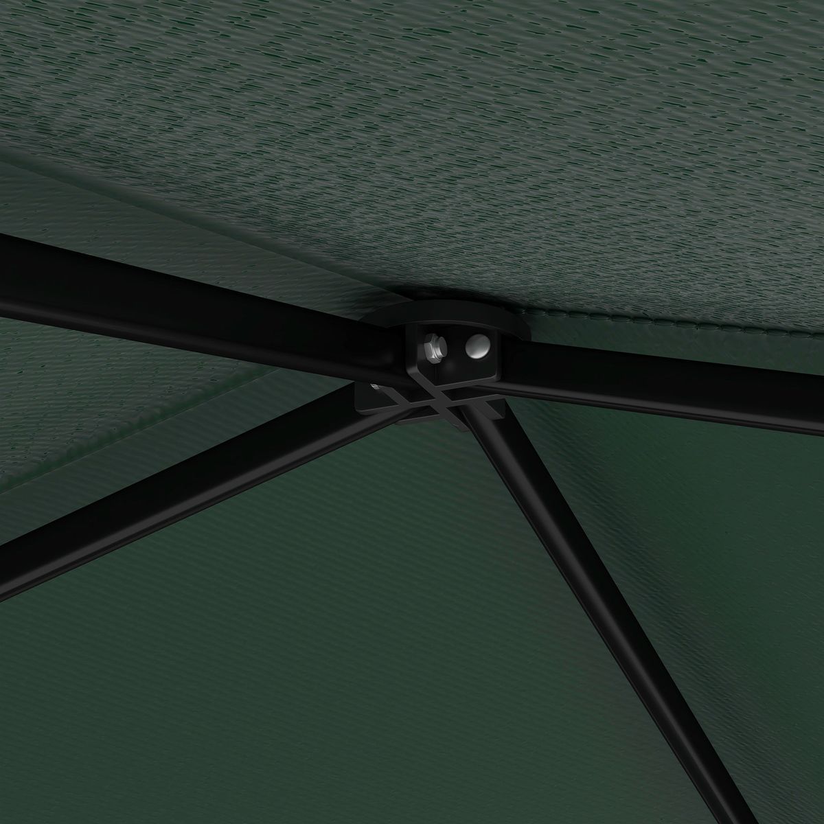 Carpa-Billy-Outsunny-plegable---altura-ajustable---pared-lateral-verde-200x220x220-cm