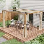 Pergola-Nancy-Outsunny-retractil---mosquiteras-natural-225x397x297-cm-