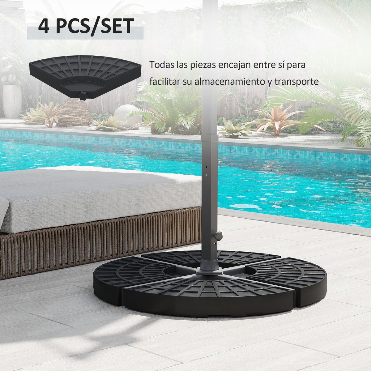 Peso-para-base-de-sombrilla-Mika-Outsunny-4-piezas-rellenables-negro-