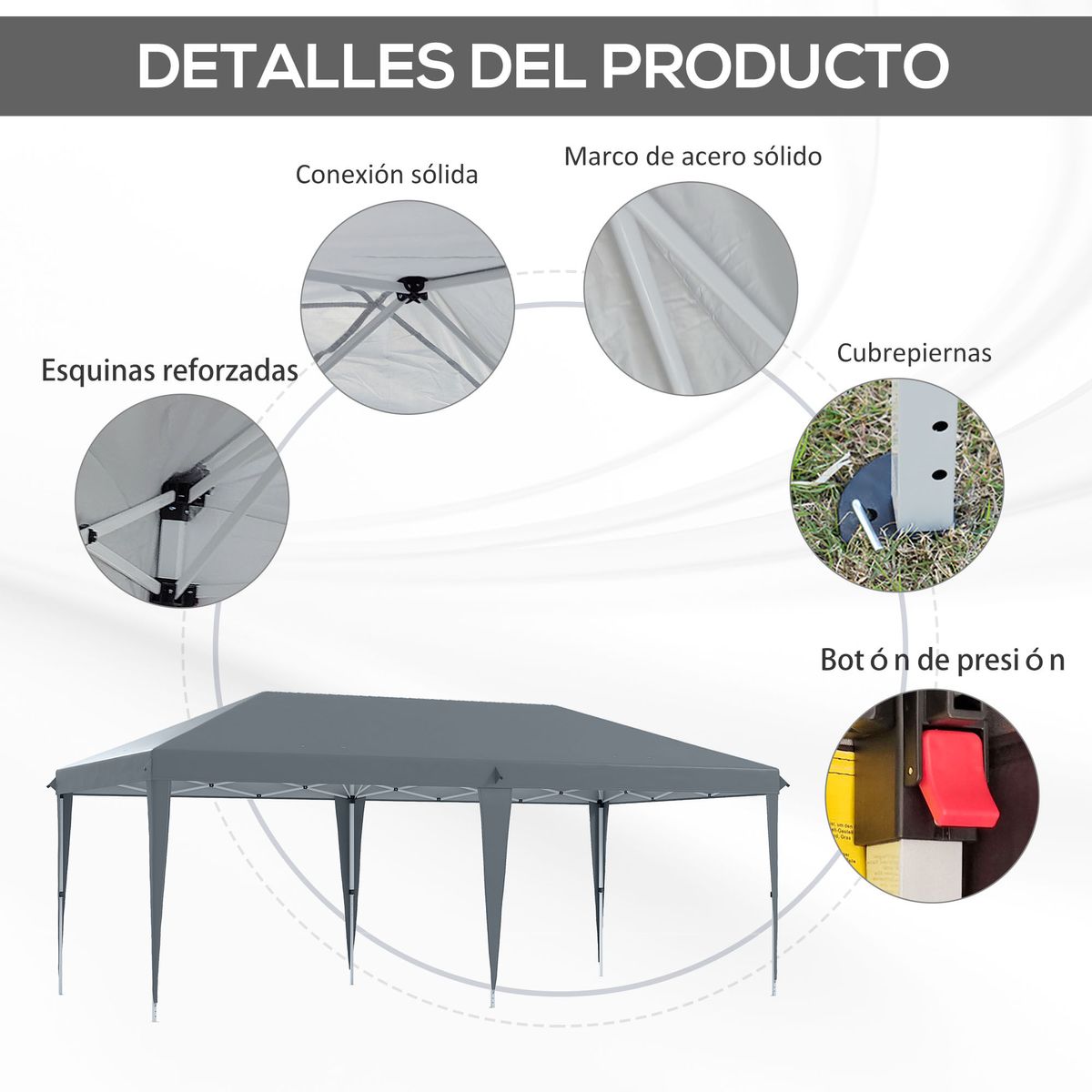 Carpa-Toluca-Outsunny-plegable-altura-regulable-270x585x295-cm