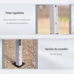 Carpa-Toluca-Outsunny-plegable-altura-regulable-270x585x295-cm