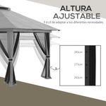 Carpa-Passet-Outsunny-plegable-4-mosquiteras-gris-263-283x392-cm
