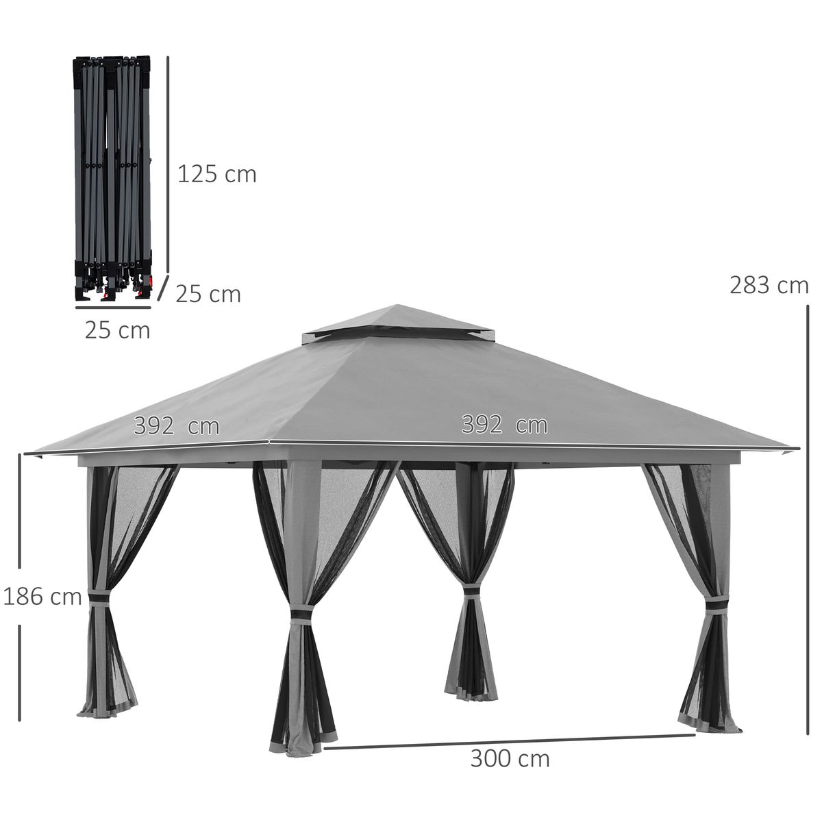 Carpa-Passet-Outsunny-plegable-4-mosquiteras-gris-263-283x392-cm