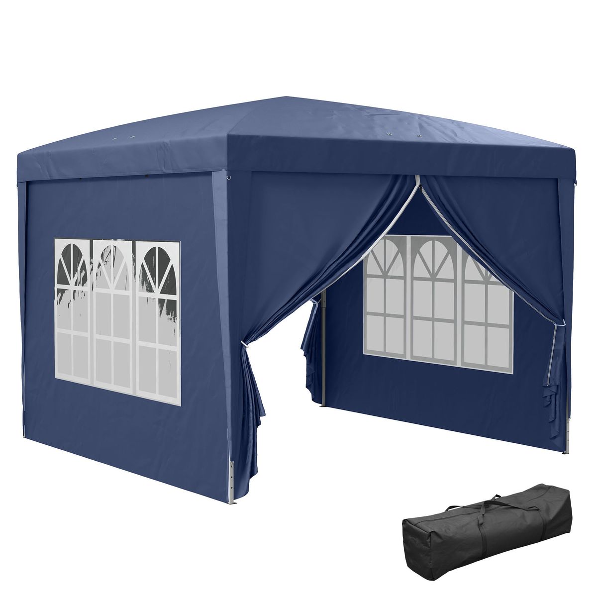 Carpa-Modena-Outsunny-plegable-paredes---ventanas-desmontables-azul-196-258x295x295-cm-