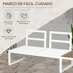 Conjunto-de-jardin-Manila-Outsunny-sofa-reclinable---mesa-crema