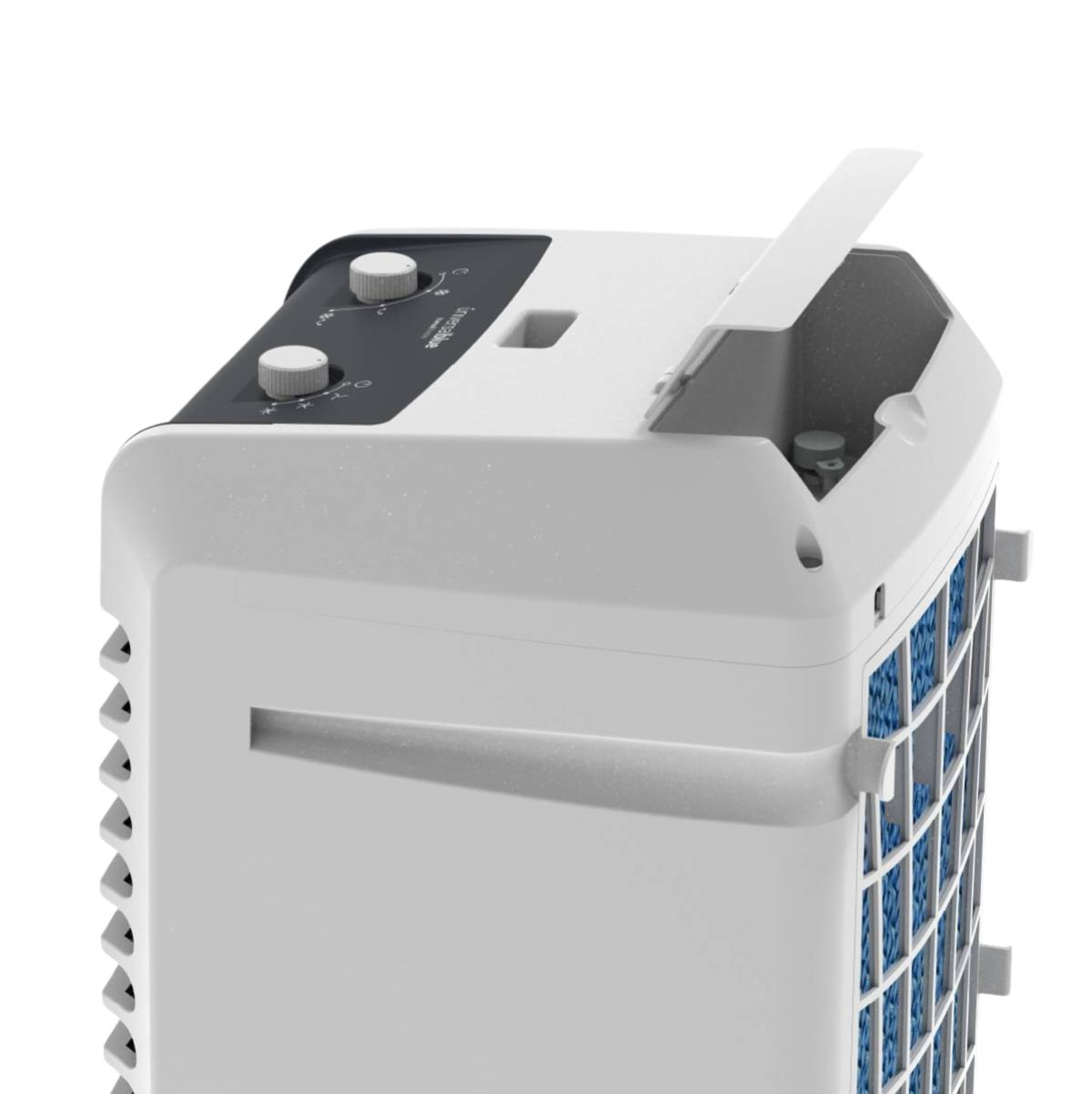 Climatizador-evaporativo-Universal-Blue-Izamal-8040W-40L-3-velocidades-blanco