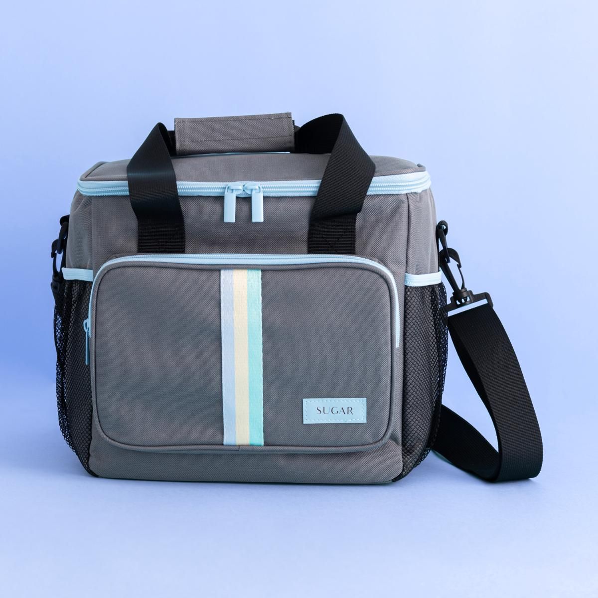 Bolsa-termica-Sugar-Quid-15L-con-asa-regulable-gris-26x28x22-cm