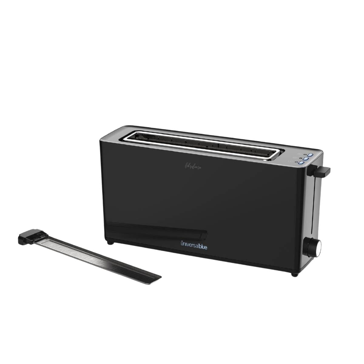 Tostador-Toasty-Universal-Blue-900W-ranura-larga---7-niveles-negro