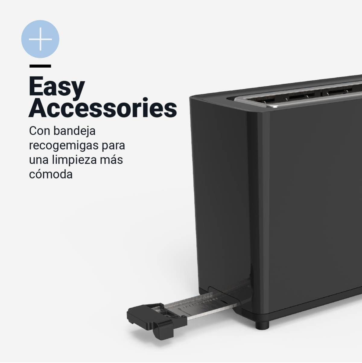 Tostador-Toasty-Universal-Blue-900W-ranura-larga---7-niveles-negro