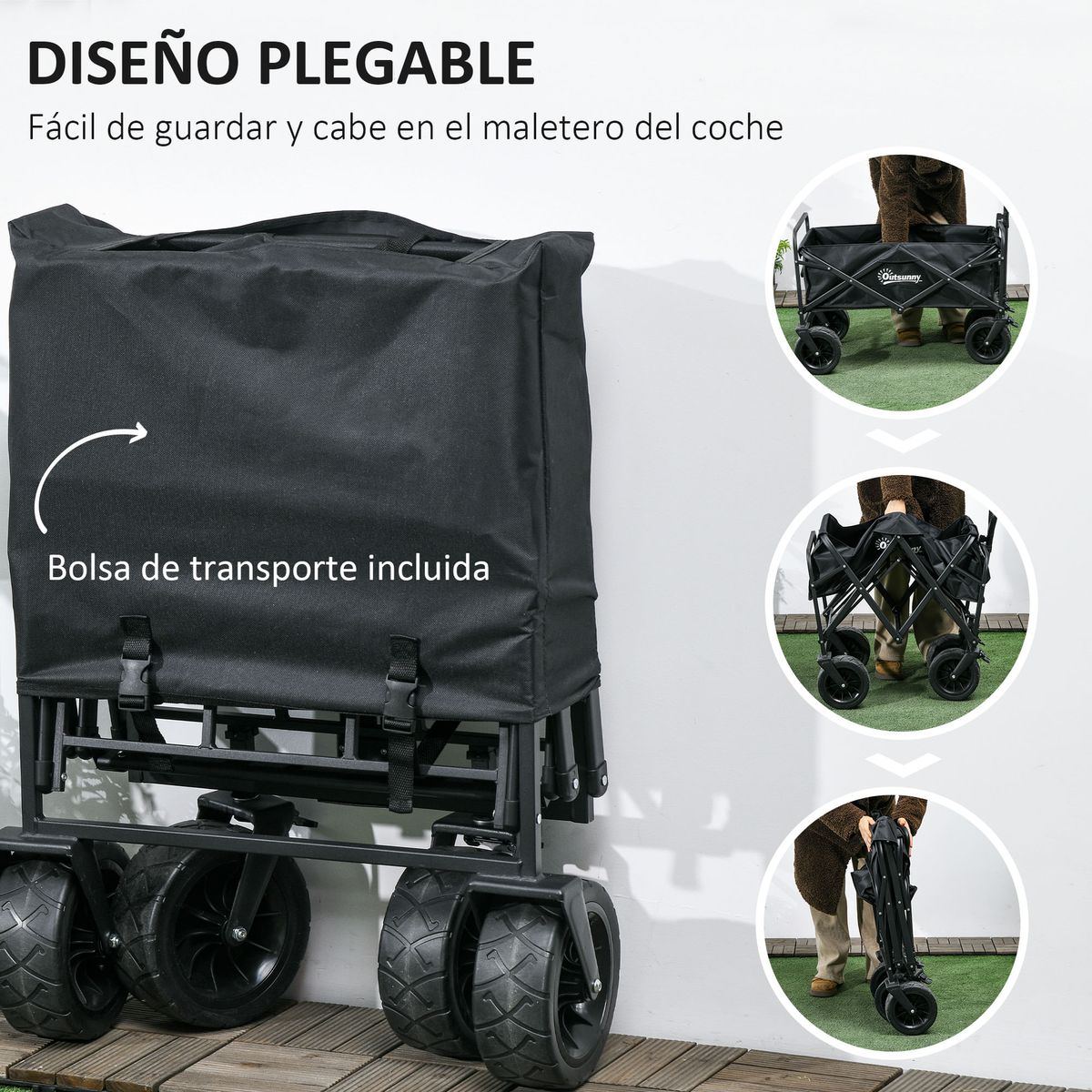 Carro-multifuncional-Ray-Outsunny-100kg-plegable---ajustable---bolsa-termica-negro-77-100x113x57-cm-