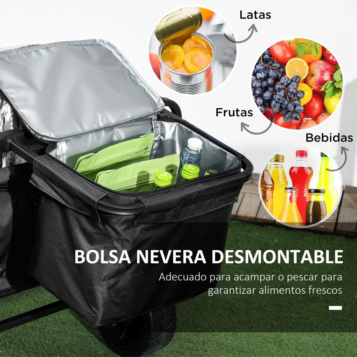 Carro-multifuncional-Ray-Outsunny-100kg-plegable---ajustable---bolsa-termica-negro-77-100x113x57-cm-