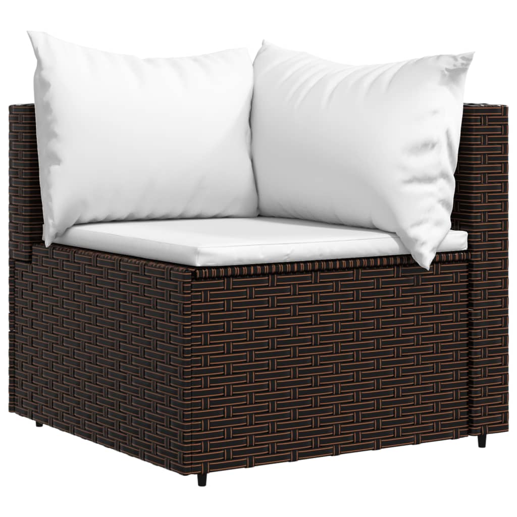 Conjunto-de-jardin-Baru-sofa-modular---mesa-marron-blanco