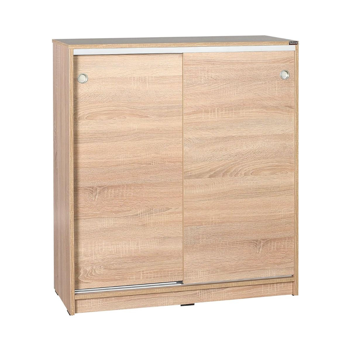 Zapatero Rombo 2 puertas correderas cambria 105x92x38 cm
